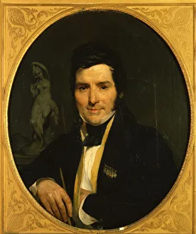 Bologna Prints: Portrait of Cincinnato Baruzzi (1796-1878), 1833-1834