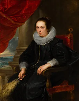 Pieter Paul 1577 1640 Prints: Portrait of Clara Fourment (1593-1643), c. 1630. Creator: Rubens, Pieter Paul (1577-1640)