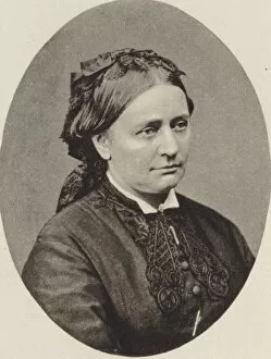 Clara Schumann Collection: Portrait of Clara Schumann (1819-1896), 1870. Creator: Anonymous