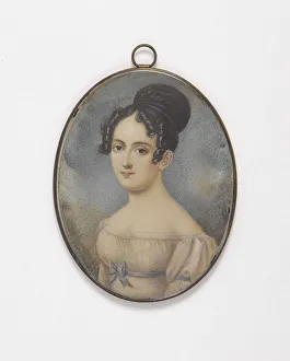 Portrait of Clara Wieck-Schumann (1819-1896), c. 1830