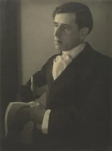 Portrait of Clarence H. White (1871-1925), c. 1898. Creator: Ema Spencer (American, 1857-1941)