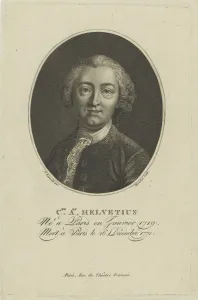 Portrait of Claude Adrien Helvetius (1715-1771), c. 1800. Creator: Bonneville