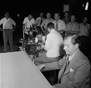 Recording Studio Prints: Portrait of Claude Thornhill, Columbia Pictures studio