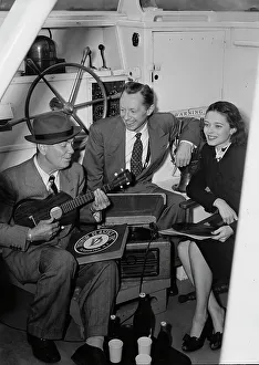River Hudson Prints: Portrait of Cliff Edwards, Betty Brewer