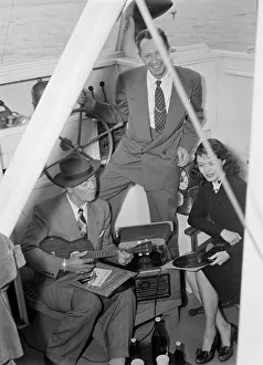 River Hudson Prints: Portrait of Cliff Edwards, Betty Brewer