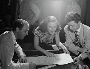 Night Life Prints: Portrait of Clyde Lombardi, Barbara Carroll