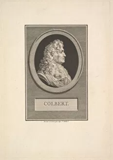 Jean Baptiste Colbert Gallery: Portrait of Colbert, 1800. Creator: Augustin de Saint-Aubin