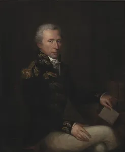 Philologist Prints: Portrait of the Collector Consul Hans West, 1804. Creator: Charles Pierre Verhulst