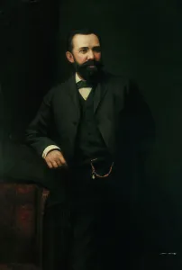 Portrait of Colonel Guilford Wiley Wells, c1886. Creator: Albert Jenks