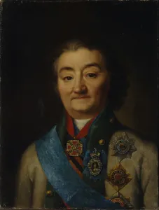 Chesma Bay Prints: Portrait of the commander-in-chief of the fleet Count Alexey Grigoryevich Orlov of Chesma (1737?1808)