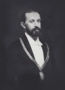 Portrait of the composer Achilles Nikolayevich Alferaki (1846-1919). Creator: Anonymous
