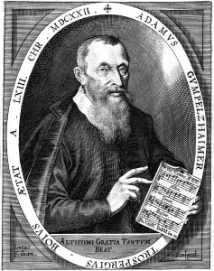 Portrait of the composer Adam Gumpelzhaimer (1559-1625), 1622