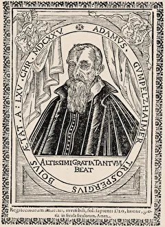 Portrait of the composer Adam Gumpelzhaimer (1559-1625), 1625