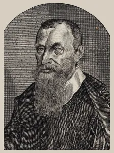 Portrait of the composer Adam Gumpelzhaimer (1559-1625). Creator: Kilian, Lucas (1579-1637)