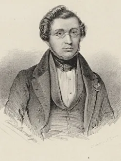 Portrait of the composer Adolphe Adam (1803-1856)