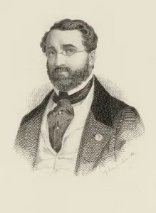 Adolphe Adam Prints: Portrait of the composer Adolphe Adam (1803-1856), c. 1870