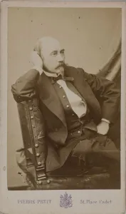 Albumin Photo Gallery: Portrait of the Composer AiméMaillart (1817-1871)