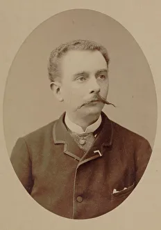 Portrait of the composer Albert Lavignac (1846-1916), c. 1900. Creator: Petit, Pierre (1598-1677)