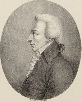 Portrait of the Composer Alessio Prati (1750-1788), 1816. Creator: Winter, Heinrich Eduard von