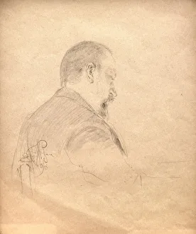 Portrait of the composer Alexander Glazunov (1865-1936), 1896 Portrait of the composer Alexander Glazunov (1865-1936), 1896