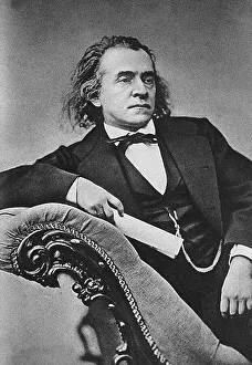 Portrait of the composer Alexander Nikolayevich Serov (1820-1871). Creator: Anonymous