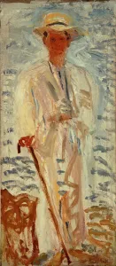 Portrait of the composer Alexander von Zemlinsky (1871-1942), 1908. Creator: Gerstl