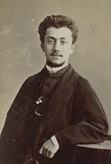 Gaspard Felix 1820 1910 Prints: Portrait of the composer Alexandre Luigini (1850-1906). Creator: Nadar, Gaspard-Felix
