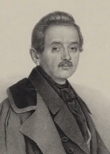 Lvov Gallery: Portrait of the composer Alexei Fyodorovich Lvov (1798-1870). Creator: Anonymous