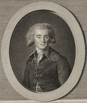Portrait of the composer Andre Ernest Modeste Gretry (1741-1813), 1786