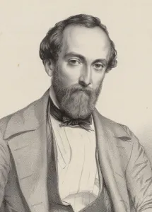 Marie Alexandre Menut 1812 1883 Prints: Portrait of the Composer Antoine Francois Marmontel (1816-1898). Creator: Alophe