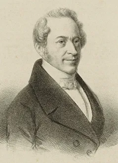 Challamel Prints: Portrait of the composer Antoine Romagnesi (1781-1850)