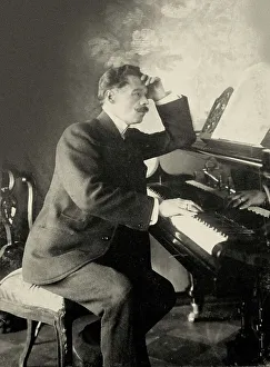 Schrader Prints: Portrait of the Composer Anton Arensky (1861-1906)