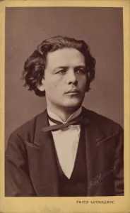 Portrait of the composer Anton Rubinstein (1829-1894), c. 1870