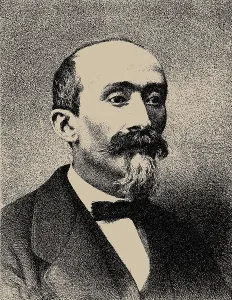 Portrait of the composer Antonio Cagnoni (1828-1896). Creator: Anonymous