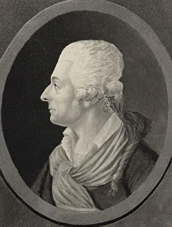 Portrait of the composer Antonio Sacchini (1730-1786), 1810. Creator: Quenedey, Edmé