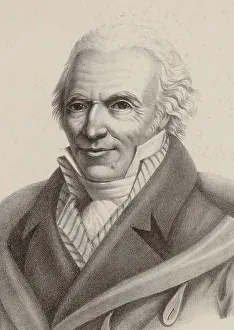 Portrait of the composer Bernard Jumentier (1749-1829), ca 1820. Creator: Anonymous