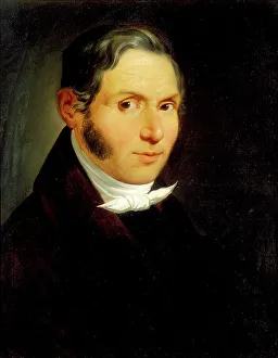 Portrait of the composer Bonifazio Asioli (1769-1832). Creator: Asioli, Luigi (1817-1877)