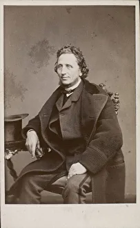 Portrait of the composer Carl Helsted (1818-1904). Creator: Photo studio J. Petersen & Co.. Portrait of the composer Carl Helsted (1818-1904). Creator: Photo studio J. Petersen & Co