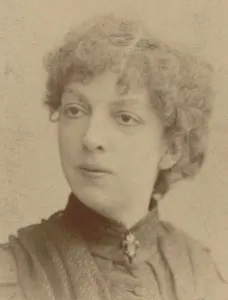 Portrait of the composer Cecile Chaminade (1857-1944), 1885