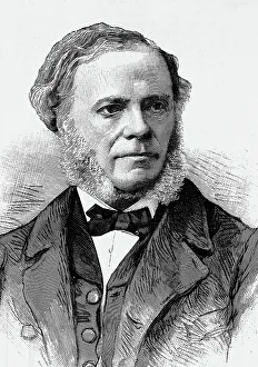 Franck Prints: Portrait of the composer César Franck (1822-1890), 1890. Creator: Anonymous
