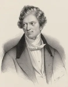 Portrait of the composer Charles-Auguste de Beriot (1802-1870), 1840