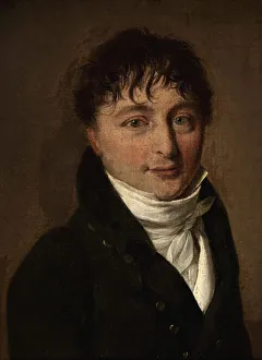 Portrait of the composer Charles Gounod (1818-1893). Artist: Boilly, Louis-Leopold (1761-1845)