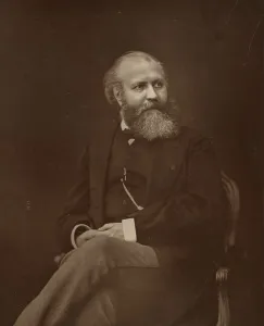 Gounod Prints: Portrait of the composer Charles Gounod (1818-1893)