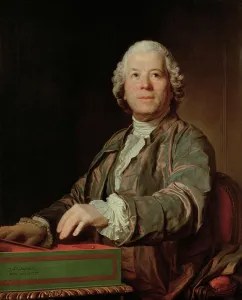 Duplessis Prints: Portrait of the composer Christoph Willibald Ritter von Gluck (1714-1787)