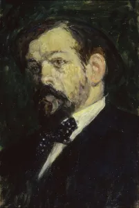 Portrait of the composer Claude Debussy (1862-1918), 1903. Creator: Blanche, Jacques-Émile (1861-1942)