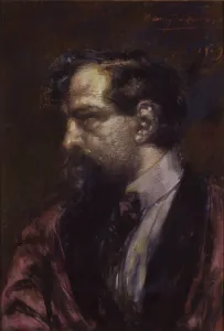 Portrait of the composer Claude Debussy (1862-1918), 1909. Creator: Groux, Henry de (1856-1930)