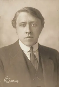 Boston Prints: Portrait of the composer and conductor André Caplet (1878-1925)