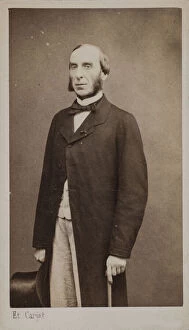 Albumin Photo Gallery: Portrait of the Composer Count Nicolò Gabrielli (1814-1891), 1890