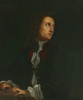 Portrait of the composer Daniel Purcell (1664-1717), 1693. Creator: Anonymous