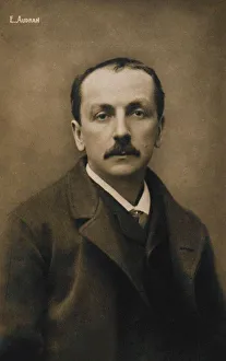 Audran Prints: Portrait of the composer Edmond Audran (1842-1901), c. 1890